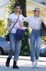EMMA ROBERTS in Denim Out in West Hollywood 01/19/2019