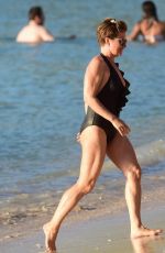 EMMA ROBERTS in Swimsuit on the Beach in Barbados 01/02/2019