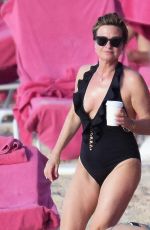 EMMA ROBERTS in Swimsuit on the Beach in Barbados 01/02/2019