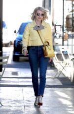 EMMA ROBERTS Leaves Nine Zero One Salon in West Hollywood 01/04/2019