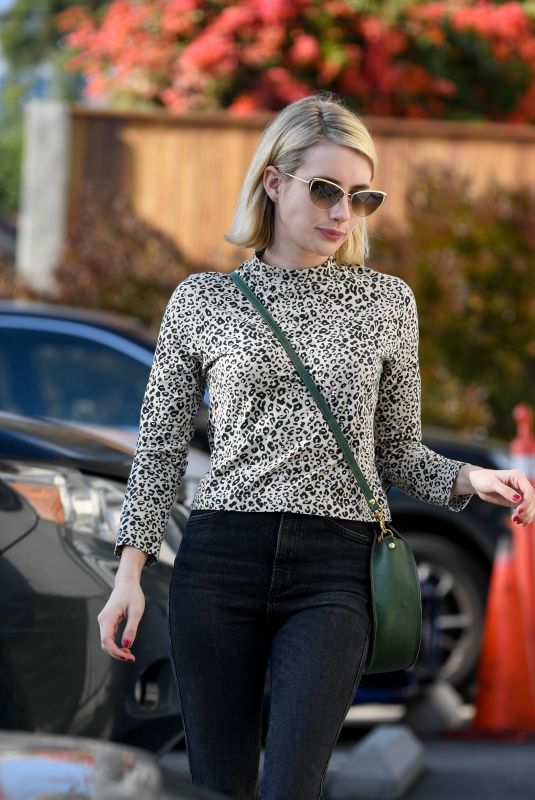 EMMA ROBERTS Out and About in West Hollywood 01/10/2019