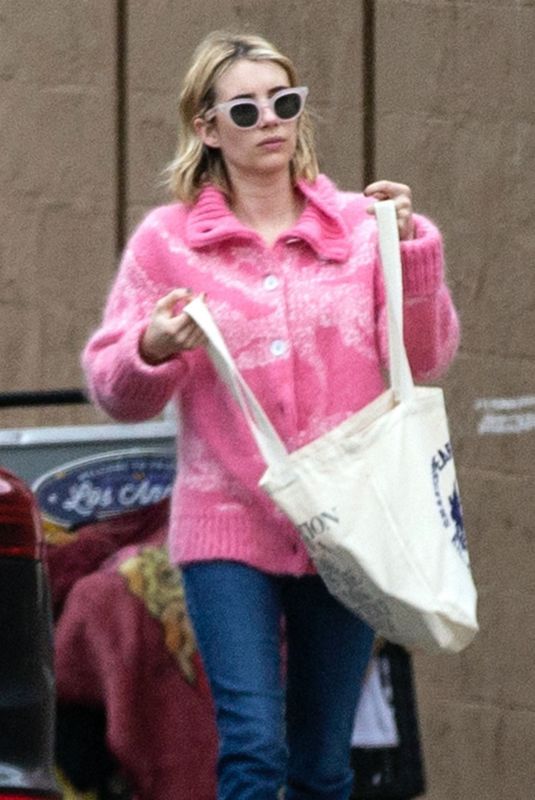 EMMA ROBERTS Out for Lunch in Los Feliz 01/30/2019