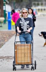 EMMA ROBERTS Shopping at a Flea Market in Pasadena 01/13/2019