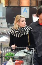 EMMA ROBERTS Shopping Grocery in Los Angeles 01/17/2019