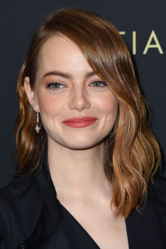 EMMA STONE at 19th Annual Afi Awards Luncheon in Beverly Hills 01/04/2019