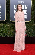 EMMA STONE at 2019 Golden Globe Awards in Beverly Hills 01/06/2019