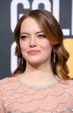 EMMA STONE at 2019 Golden Globe Awards in Beverly Hills 01/06/2019