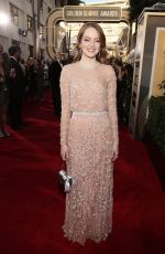 EMMA STONE at 2019 Golden Globe Awards in Beverly Hills 01/06/2019