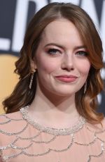 EMMA STONE at 2019 Golden Globe Awards in Beverly Hills 01/06/2019