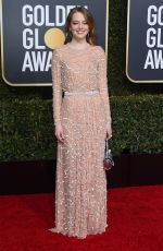 EMMA STONE at 2019 Golden Globe Awards in Beverly Hills 01/06/2019