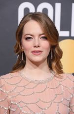 EMMA STONE at 2019 Golden Globe Awards in Beverly Hills 01/06/2019
