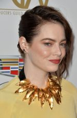 EMMA STONE at 2019 Producers Guild Awards in Beverly Hills 01/19/2019