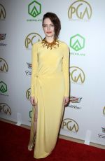 EMMA STONE at 2019 Producers Guild Awards in Beverly Hills 01/19/2019