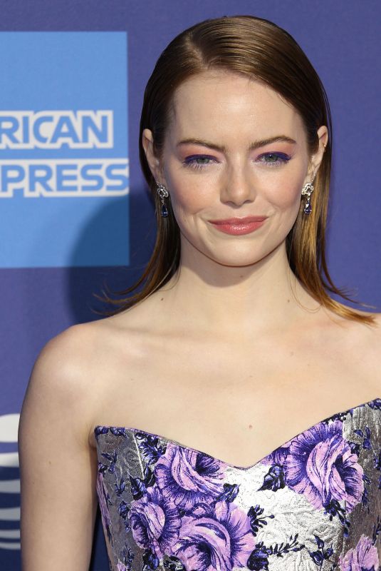 EMMA STONE at 30th Annual Palm Springs International Film Festival Awards Gala 01/03/2019
