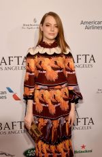 EMMA STONE at Bafta Tea Party in Los Angeles 01/05/2019