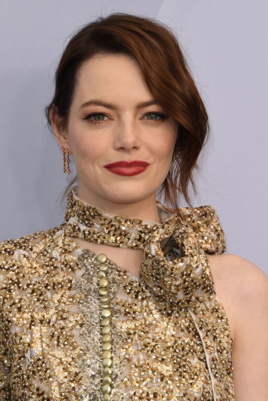 EMMA STONE at Screen Actors Guild Awards 2019 in Los Angeles 01/27/2019