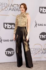 EMMA STONE at Screen Actors Guild Awards 2019 in Los Angeles 01/27/2019