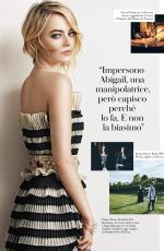 EMMA STONE in Io Donna Del Corriere Della Sera, January 2019