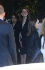 EMMA STONE Leaves 19th Annual Afi Awards Luncheon in Beverly Hills 01/04/2019