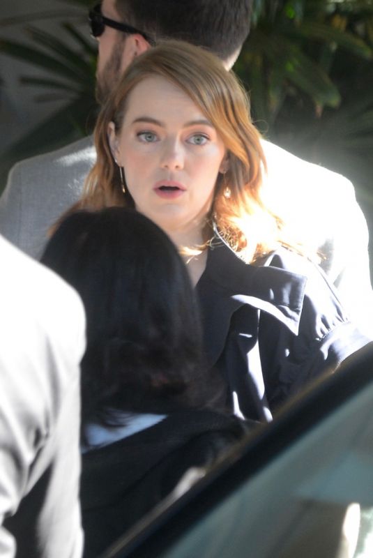 EMMA STONE Leaves 19th Annual Afi Awards Luncheon in Beverly Hills 01/04/2019