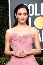 EMMY ROSSUM at 2019 Golden Globe Awards in Beverly Hills 01/06/2019