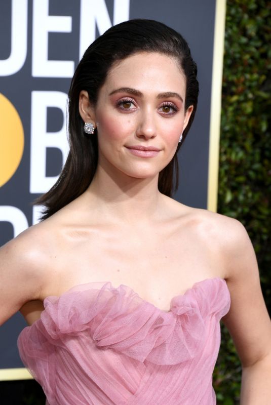 EMMY ROSSUM at 2019 Golden Globe Awards in Beverly Hills 01/06/2019