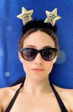 EMMY ROSSUM in Bikini - Instagram Pictures 12/31/2018