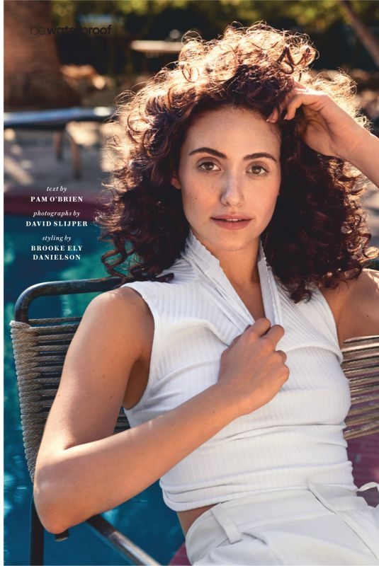 EMMY ROSSUM in Shape Magazine, January/February 2019