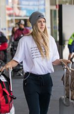 EUGENIE BOUCHARD Arrives at Airport in Melbourne 01/08/2019