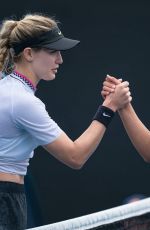 EUGENIE BOUCHARD at 2019 Australian Open at Melbourne Park 01/15/2019