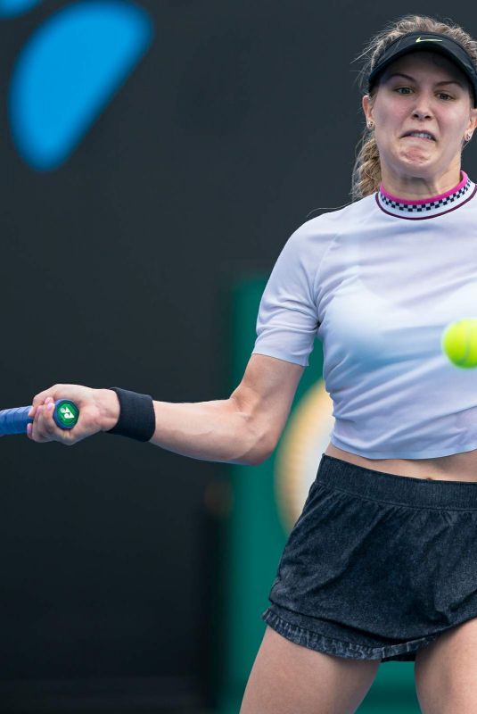 EUGENIE BOUCHARD at 2019 Australian Open at Melbourne Park 01/15/2019