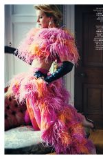 EVA HERZIGOVA in Tatler Magazine, March 2019 Issue