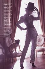 EVA HERZIGOVA in Tatler Magazine, March 2019 Issue