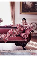 EVA HERZIGOVA in Tatler Magazine, March 2019 Issue