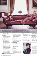 EVA HERZIGOVA in Tatler Magazine, March 2019 Issue