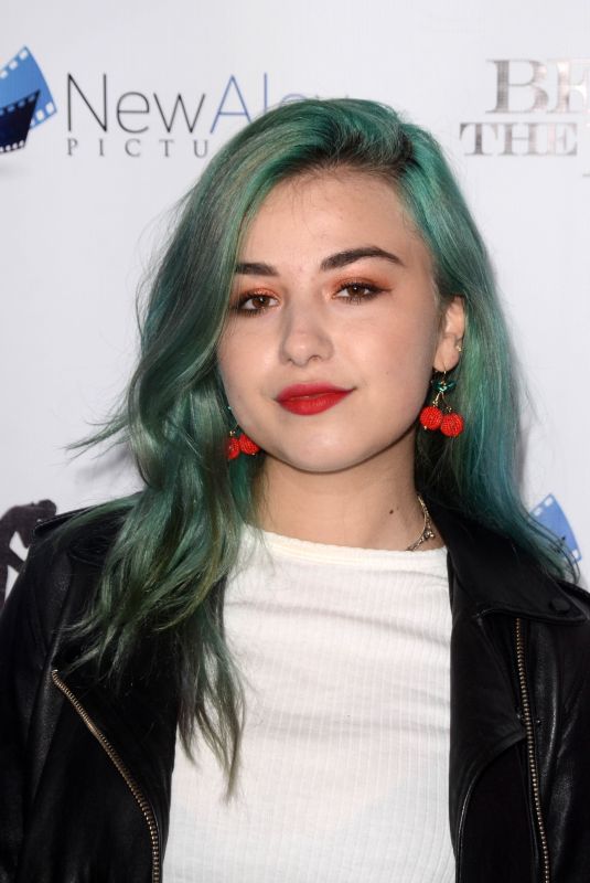 EZI at Anthem of a Teenage Prophet Premiere in Hollywood 01/10/2019