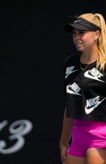 FANNY STOLLAR at 2019 Australian Open Practice Session at Melbourne Park 01/12/2019