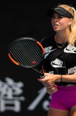 FANNY STOLLAR at 2019 Australian Open Practice Session at Melbourne Park 01/12/2019