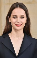 FELICITY JONES at Christian Dior Show at Paris Fashion Week 01/21/2019