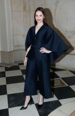 FELICITY JONES at Christian Dior Show at Paris Fashion Week 01/21/2019