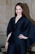 FELICITY JONES at Christian Dior Show at Paris Fashion Week 01/21/2019