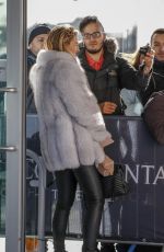 FERNE MCCANN Arrives at O2 Hotel in London 01/22/2019
