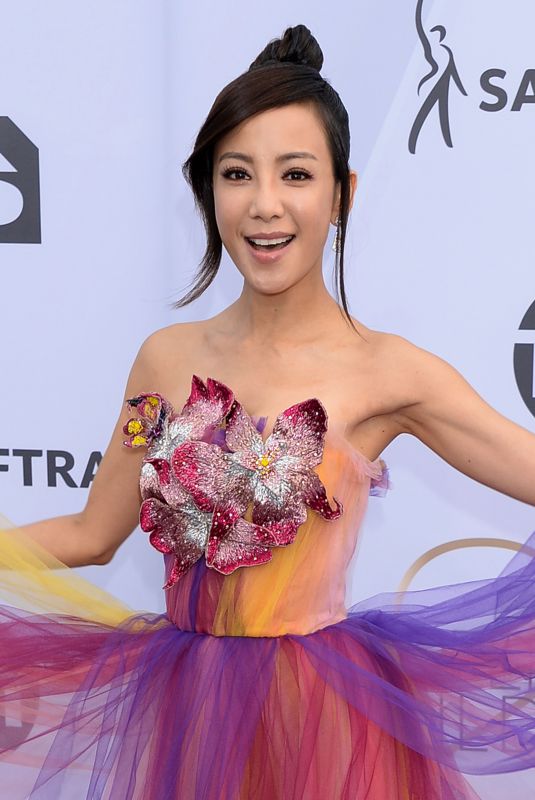 FIONA XIE at Screen Actors Guild Awards 2019 in Los Angeles 01/27/2019