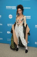 FKA TWIGS at Honey Boy Premiere at Sundance Film Festival 01/25/2019