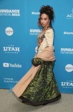 FKA TWIGS at Honey Boy Premiere at Sundance Film Festival 01/25/2019