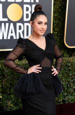 FRANCIA RAISA at 2019 Golden Globe Awards in Beverly Hills 01/06/2019