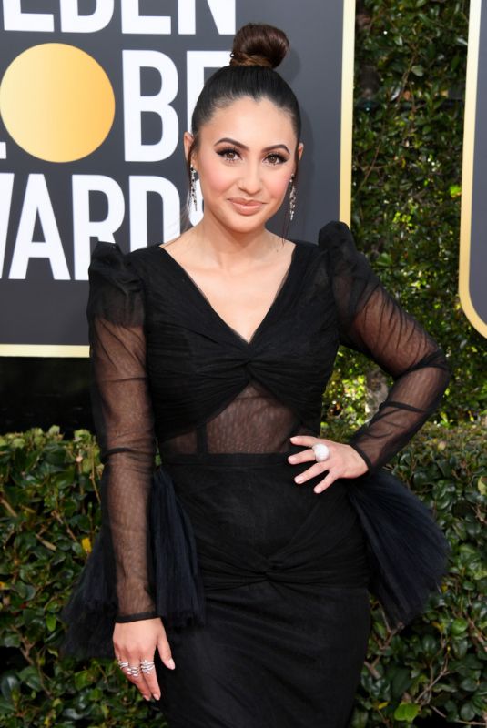FRANCIA RAISA at 2019 Golden Globe Awards in Beverly Hills 01/06/2019