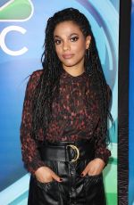 FREEMA AGYEMAN at NBC New York Mid Season Press Junket in New York 01/24/2019