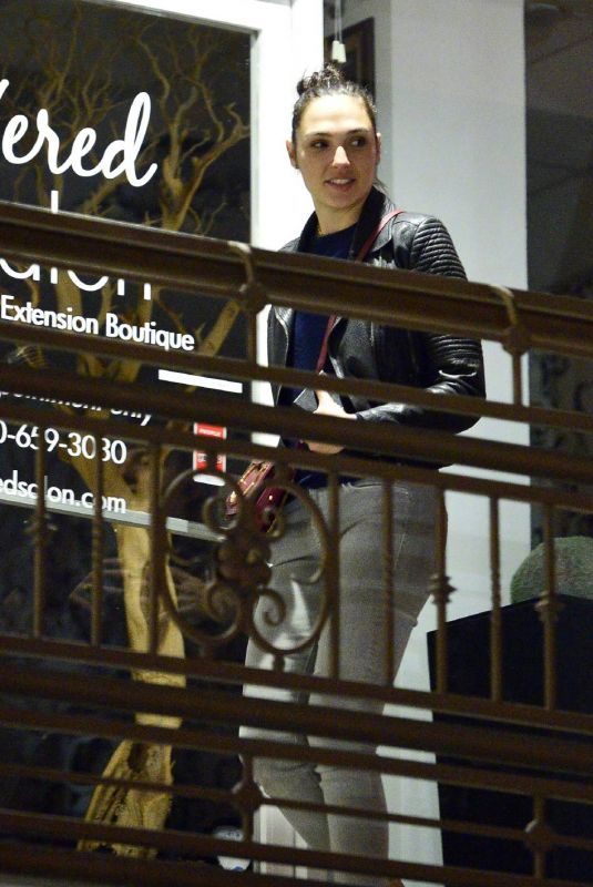 GAL GADOT Night Out in Los Angeles 01/23/2019