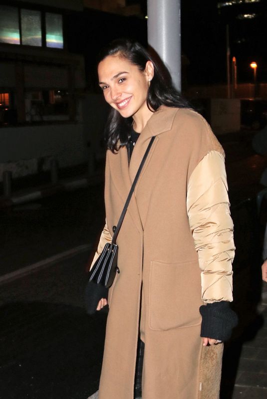 GAL GADOT Night Out in Tel Aviv 12/31/2018
